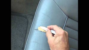 車 シート 革 補修 方法 3